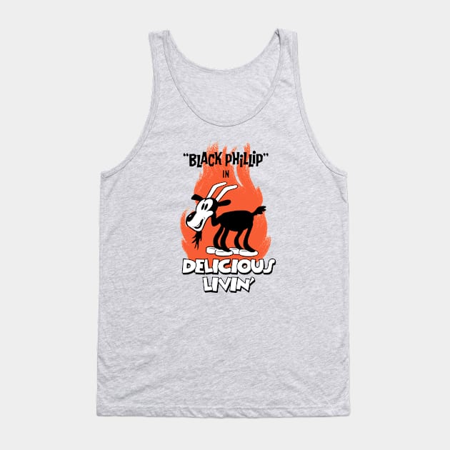 Delicious livin’ Tank Top by GiMETZCO!